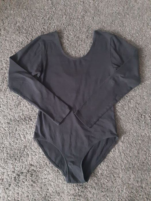 Czarne body roz.158 gimnastyczne
