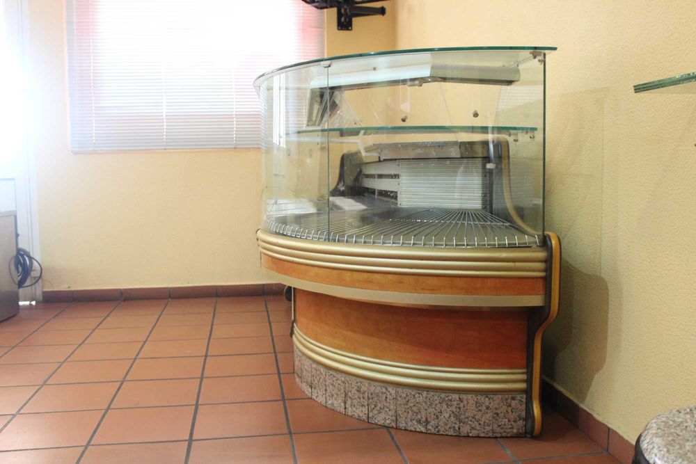 Vitrine frigorífica a frio