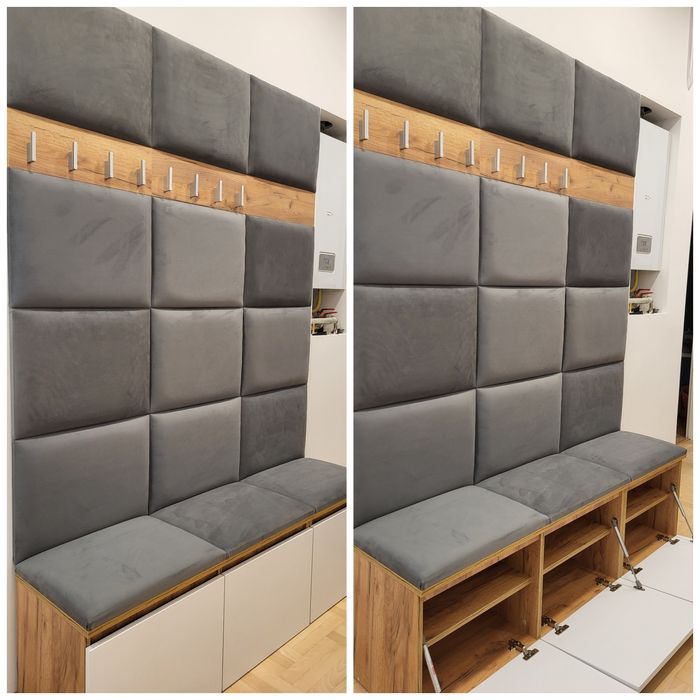 Skręcanie i montaż mebli z paczek.