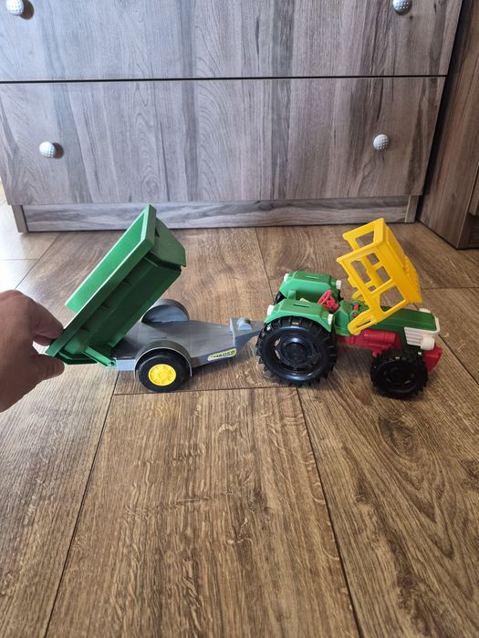 Traktor + przyczepa Wader stan jak nowy