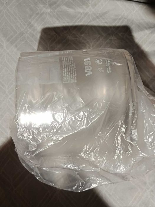 Wazon szklany przezroczysty