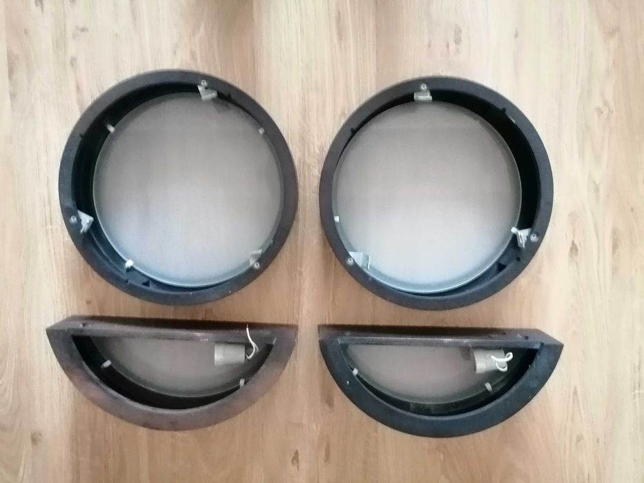 Plafon, plafoniera, lampa sufitowa, kinkiet, wenge, okrągły, JASMIN