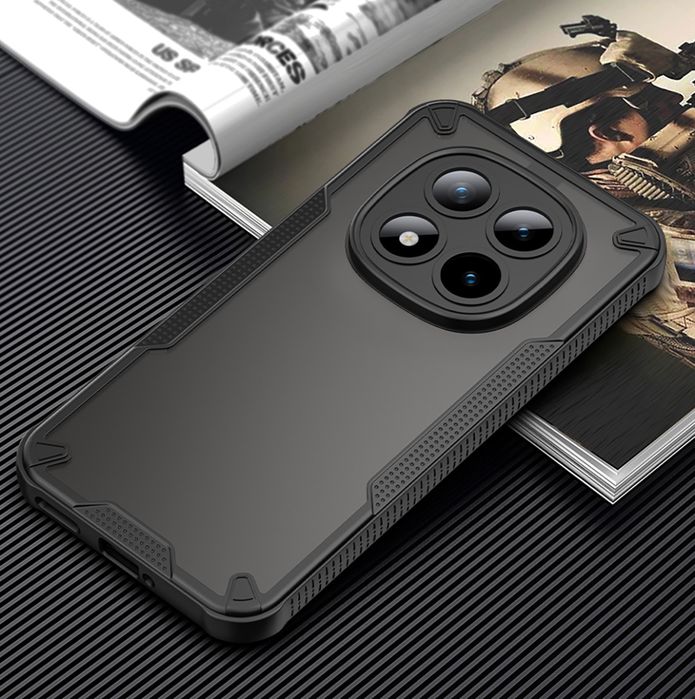 Etui Pancerne Do Xiaomi Redmi Note 14 15 Pro+ Plus 5G Case Hard Hybrid