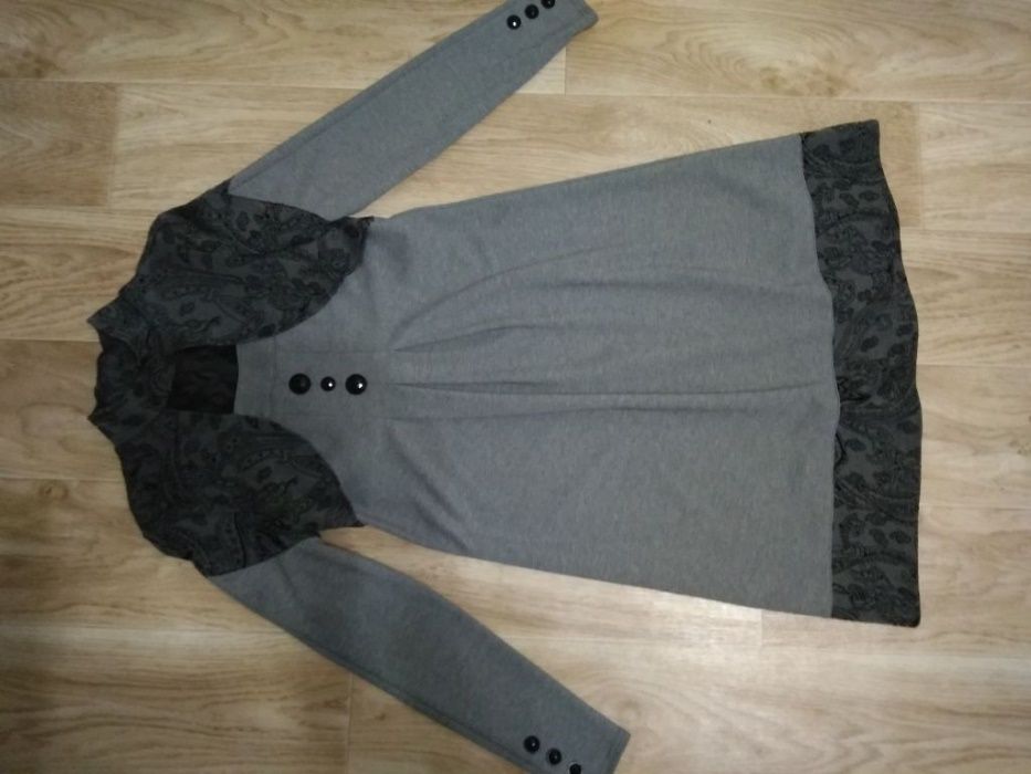 Вільна сукня/плаття 44 -46р,на животик,гіпюр,болеро