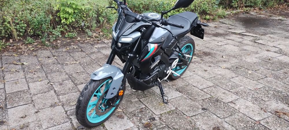 Yamaha Mt-125 rok modelowy 2023 Cyan Storm