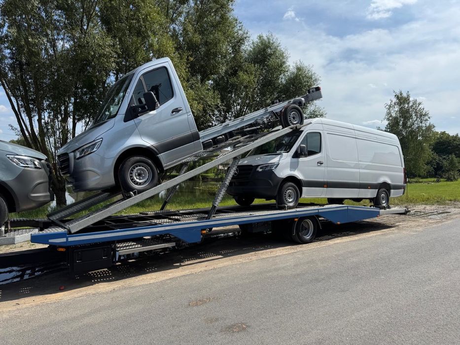 Przyczepa laweta autotransporter