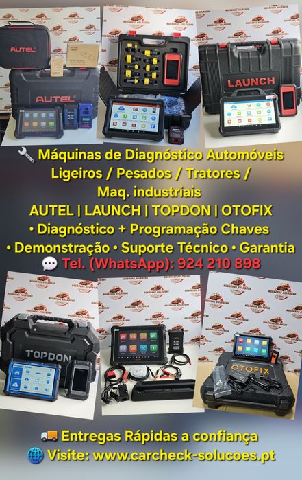 Máquinas de Diagnóstico Automóvel Profissional