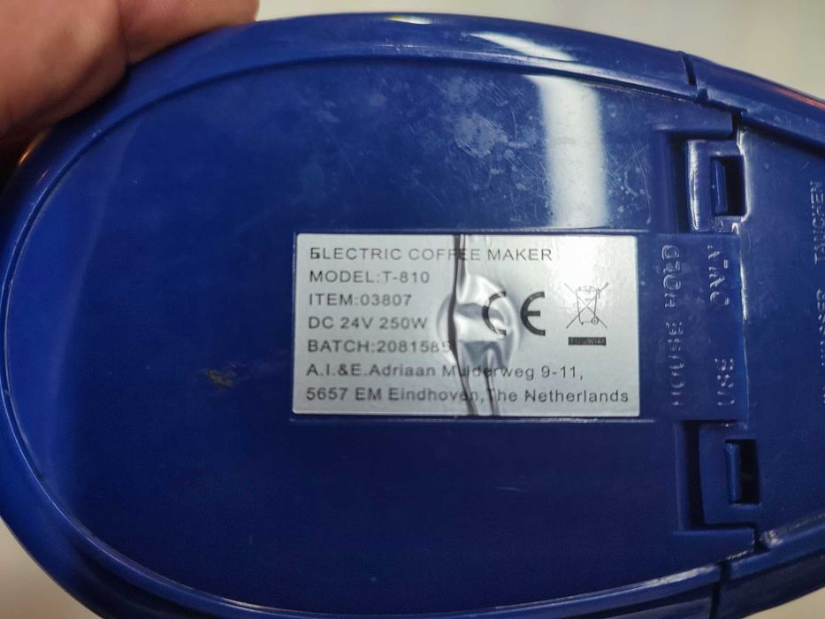 1L Cafeteira eléctrica Fervedor 24v para camião  250w isqueiro