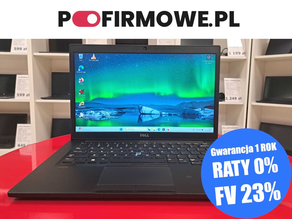 Laptop 14" Dell LATITUDE 7480 i5 8GB 256GB SSD FullHD HDMI Win11