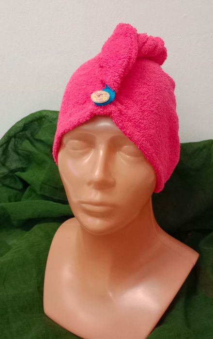 Turban po myciu włosów