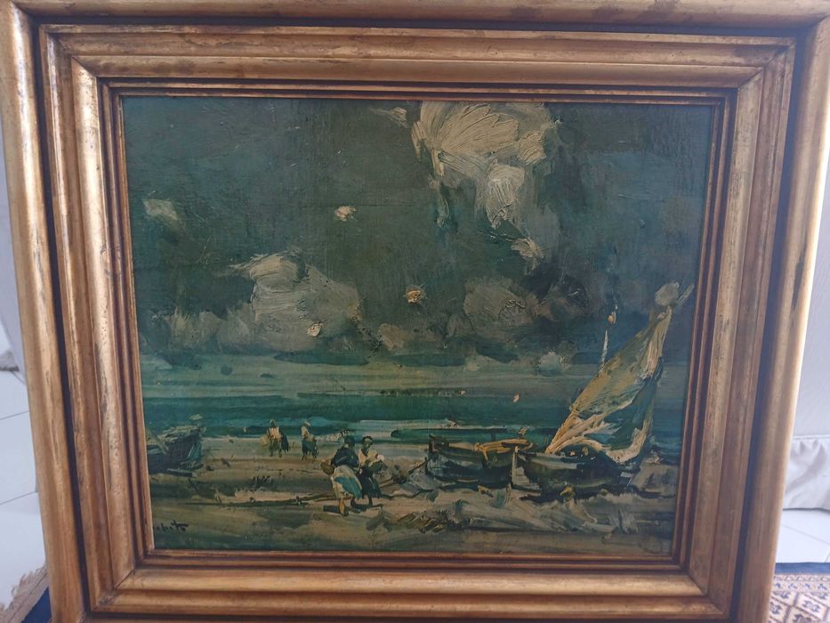 Óleo do autor Serra Santa