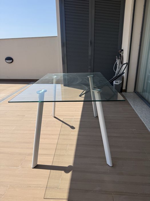Mesa de vidro 1,40x0,90
