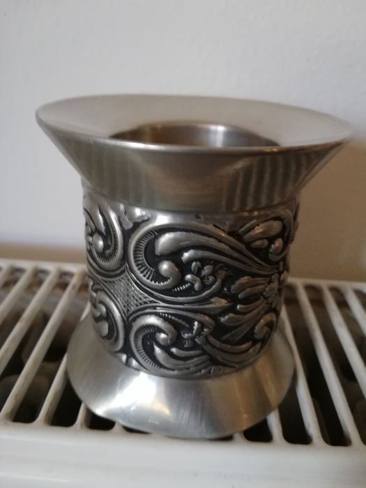 Świecznik z mosiądzu.