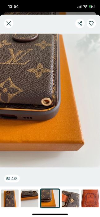 Etui na telefon Iphon 16 pro Monogram