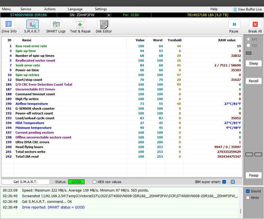 Seagate IronWolf ST4000VN008 4TB - Mam 4szt.