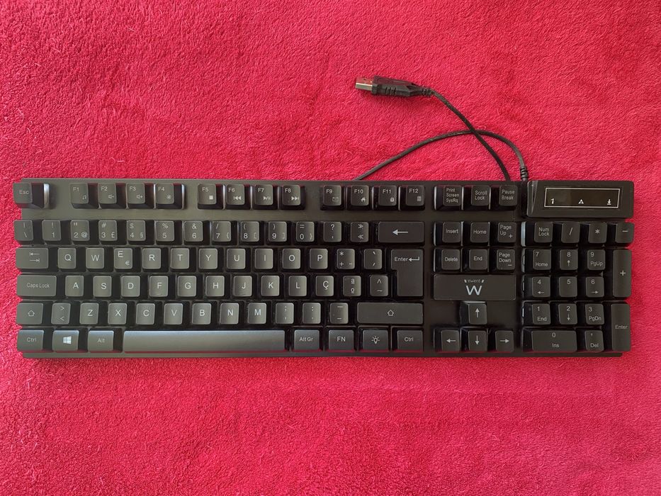 Teclado Gaming RGB Ewent USB PT Layout