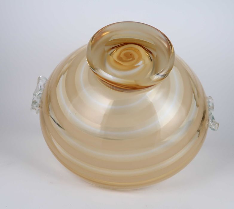 Cesta Art Deco Vidro Murano - 26 cm