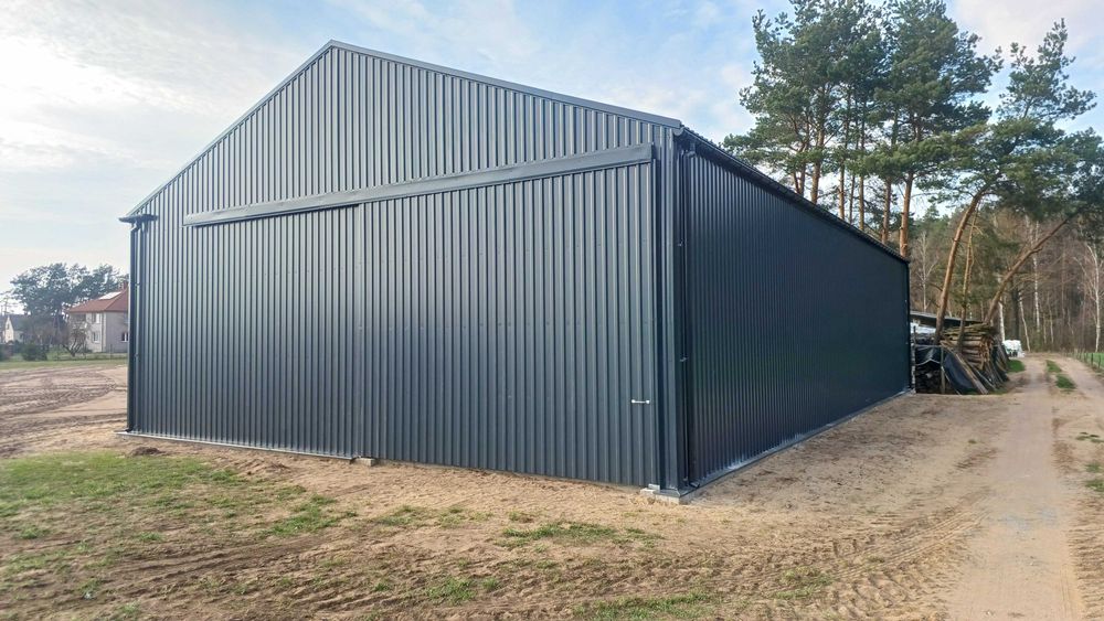 Hala magazynowa 12x20x4,5 SystemSpaw