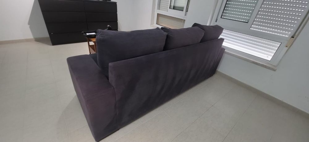 Sofá 3/4 lugares com Chaise Long