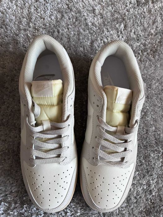 Nike Dunk Low cinza/branco – muito bom estado