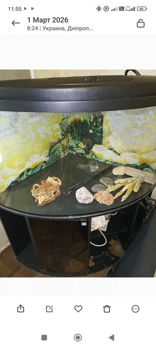 Продам аквариум угловой