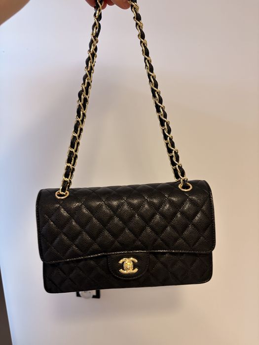 Chanel torebka skóra naturalna caviar premium quality