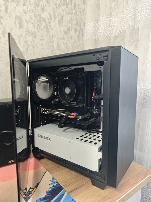 Игровой ПК Ryzen 5500  RX 580  16gb ddr4 2TB