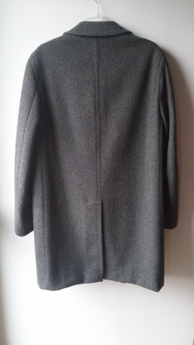 Płaszcz Próchnik wełniany szary m/l