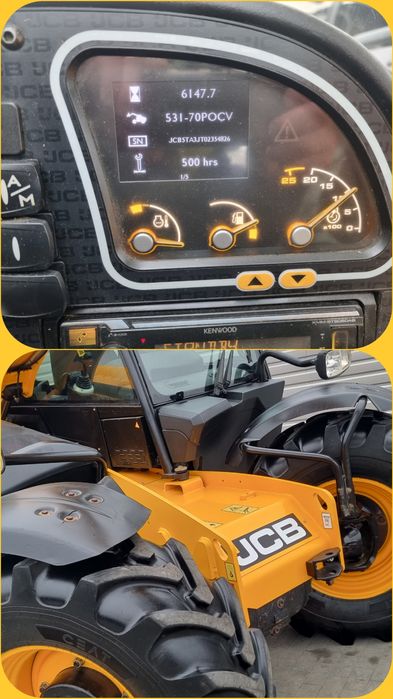 Ładowarka teleskopowa Jcb 531-70AS*16r *klima *full opcja *manitou 47