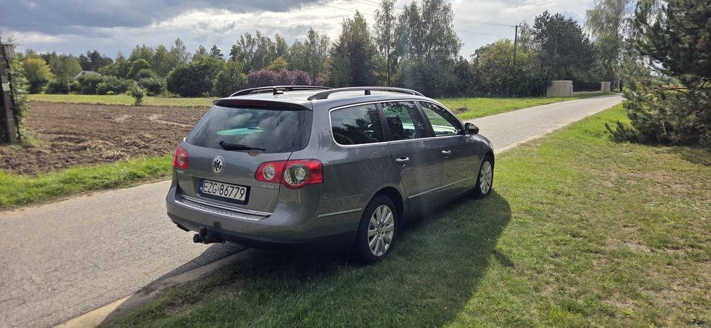 VW Volkswagen Passat b6 2.0 TDI 140KM BMP 8V, kombi, hak