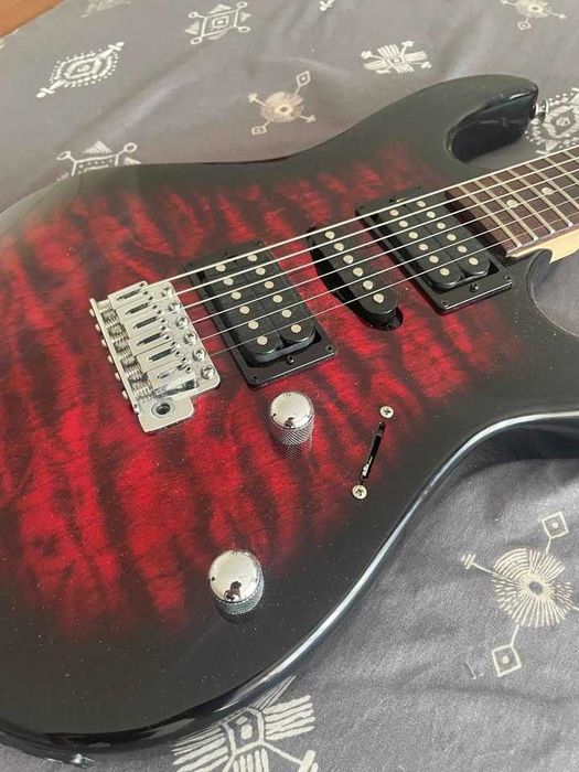 Ibanez GRX70QA-TRB GIO Transparent Red Burst