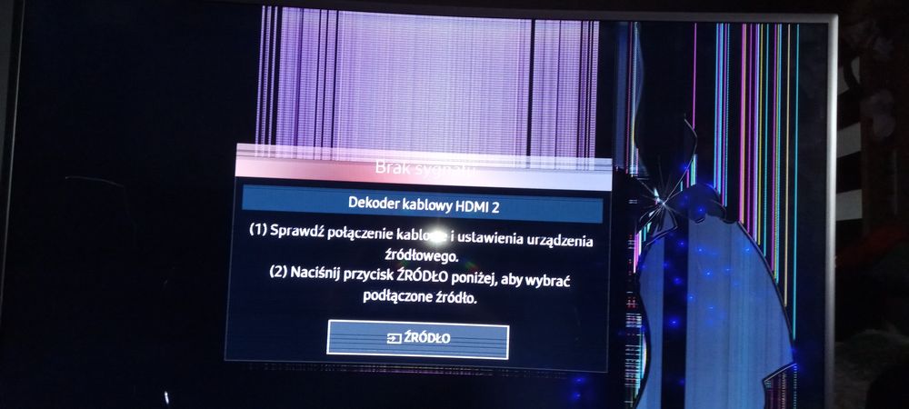 Telewizor zakrzywiony ekran Samsung