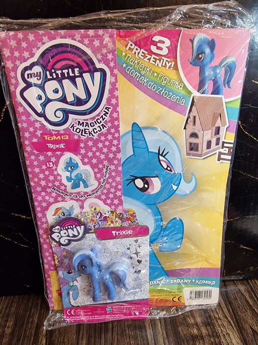 Figurka plus czasopismo My little pony Trixie. Tom 13. MLP.