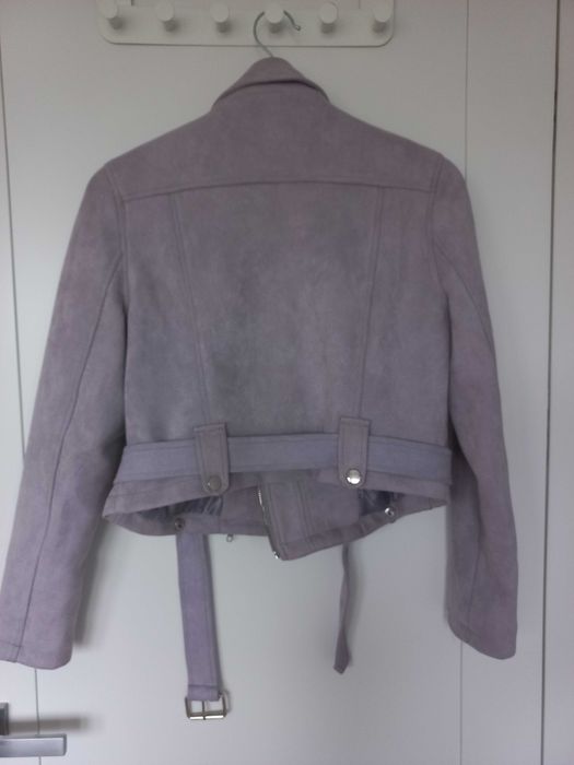 Kurtka ramoneska zamszowa Zaful