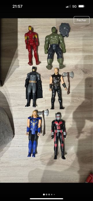 Figuras de ação Marvel