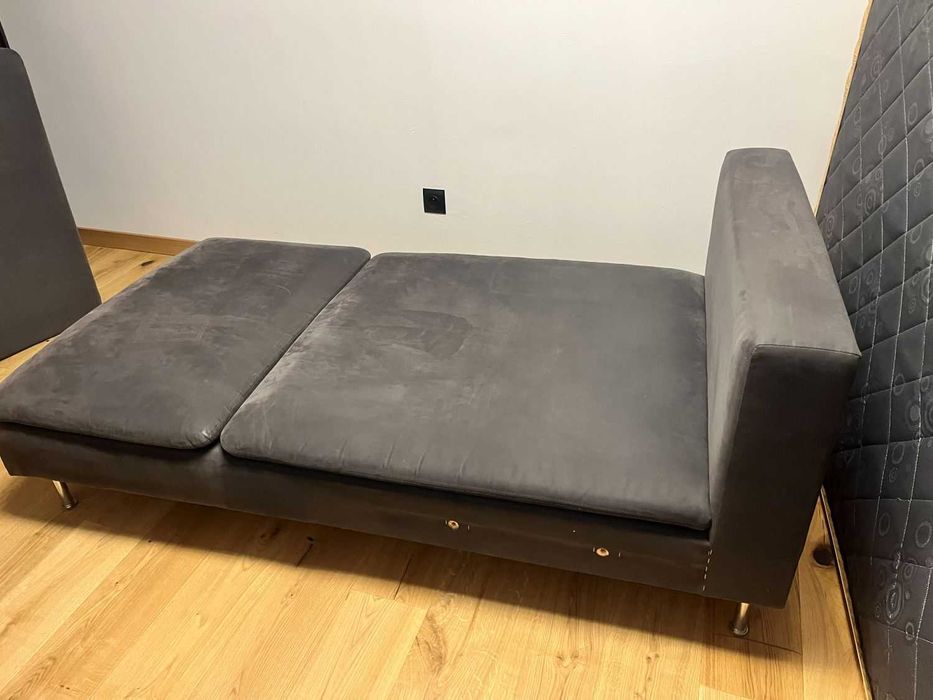 Fotel + szezlong + 4 poduszki