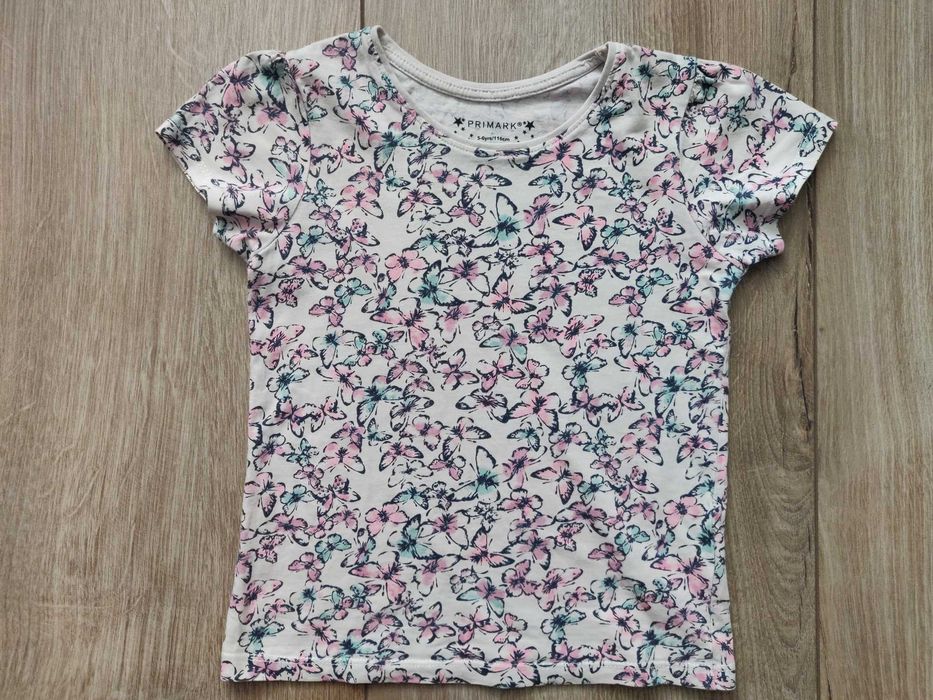 Футболки для девочки 5-6 лет, рост 110-116 см., 100% cotton