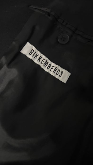 Блейзер (піджак)  DIRK BIKKEMBERGS чорний stretch новий 48-50