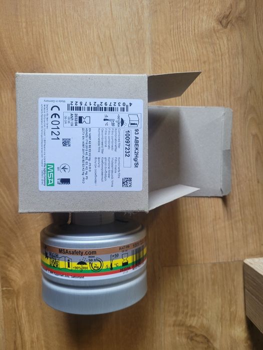 Filtropochłaniacz MSA 93 ABEK2-Hg/St (