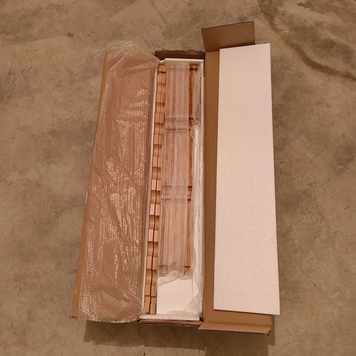 Garrafeira Empilhável Modular de Madeira Bambu - 72 Garrafas