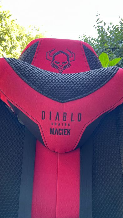 Jak Nowy Fotel Gamingowy Diablo X-Player 2.0 Poduszka imienna!