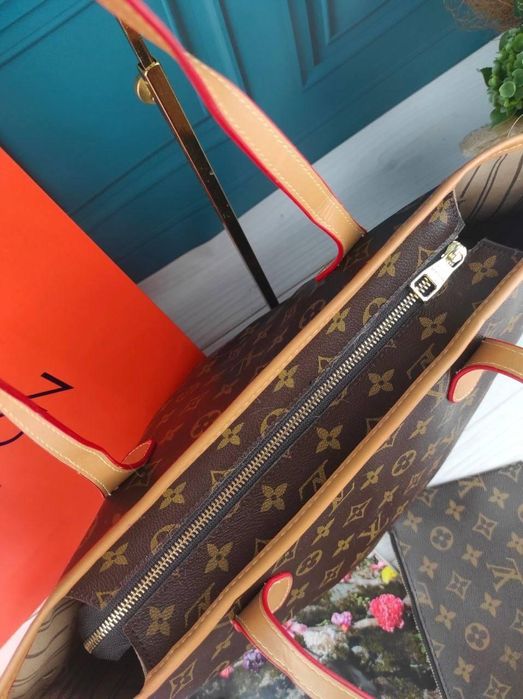 Жіноча сумка Louis Vuitton Neverfull женская сумка шопер Луи Витон