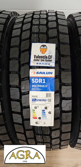 265/70R19.5 (795netto) SAILUN  SDR opona napęd opony napędowa MOCNA