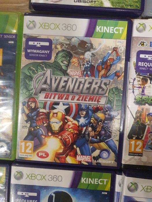 Sprzedam zamieni gry sensor kinect sport Xbox360 Just dance Rush zumba