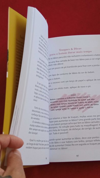 Livros sobre maquilhagem