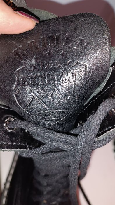 Czarny glany Rangers england rozmiar 37