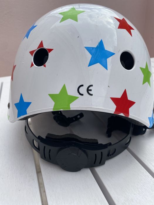 Caparece de bicicleta para crianca