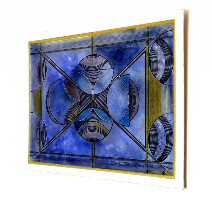 Vitral - Olhares    -  Arte Abstrata