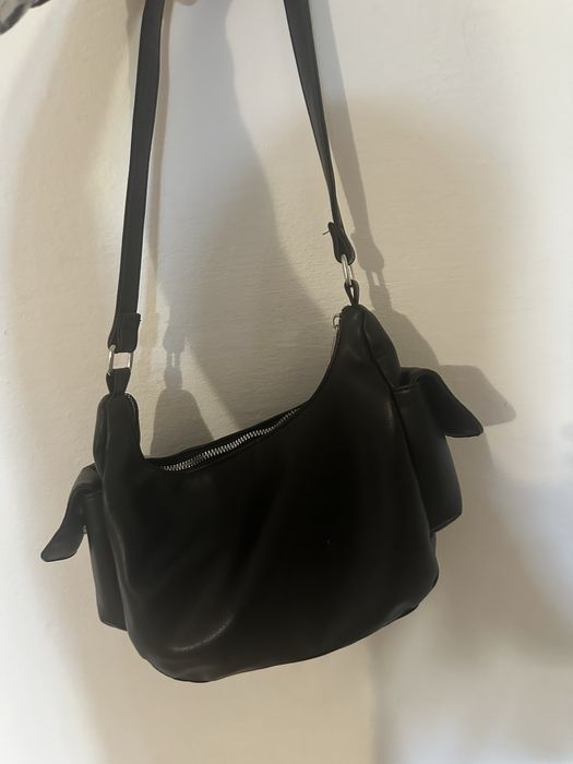 Сумка  чорна ( майже нова)