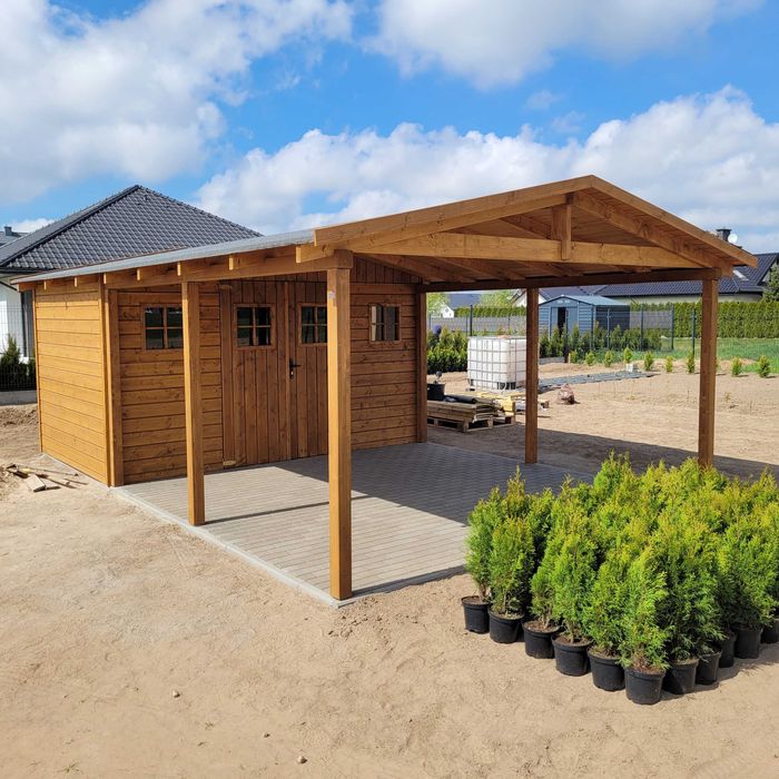 Domek ogrodowy / narzędziowy / szopa montaż w cenie.